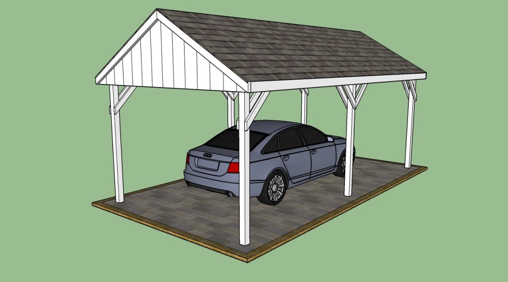  Carport kaufen- Einzelcarport